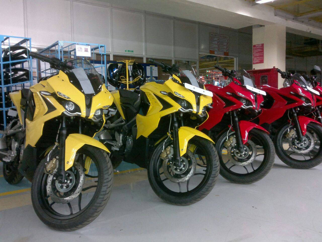 Red And Yellow Pulsar Rs200