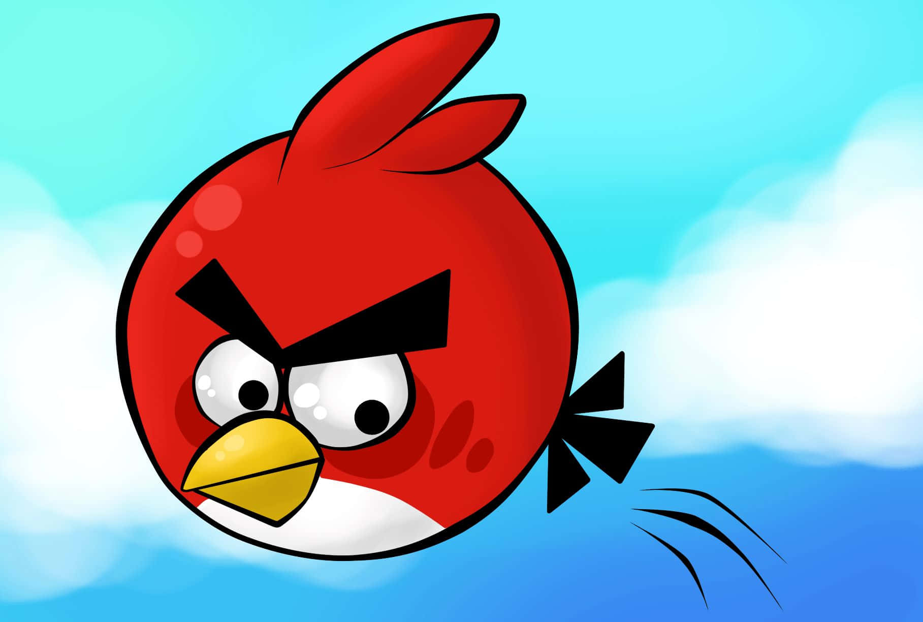 Red Angry Bird Character