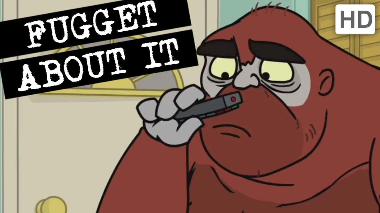 Red Ape From Sasquatch Background