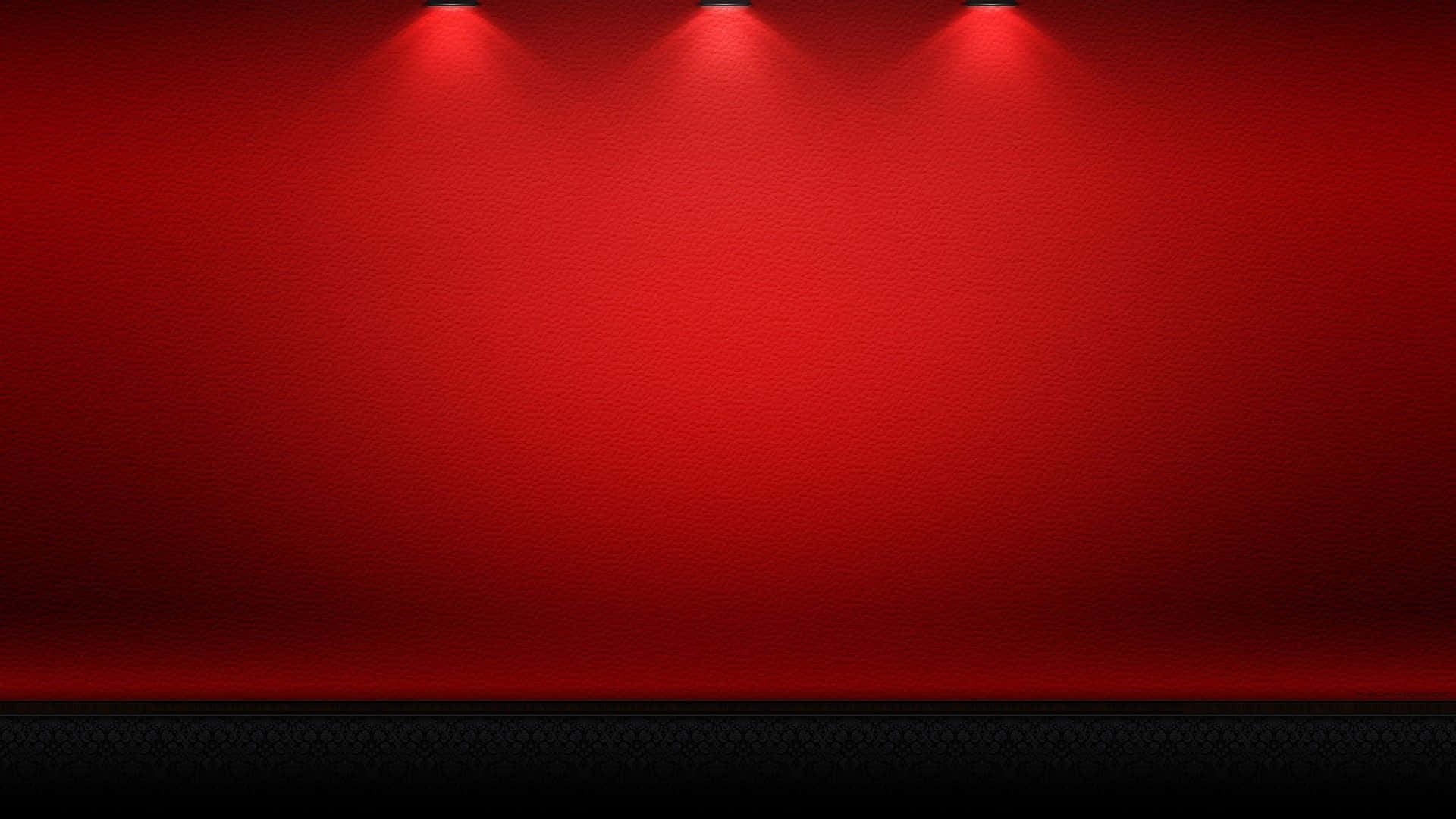 Red Background With Spotlights Background