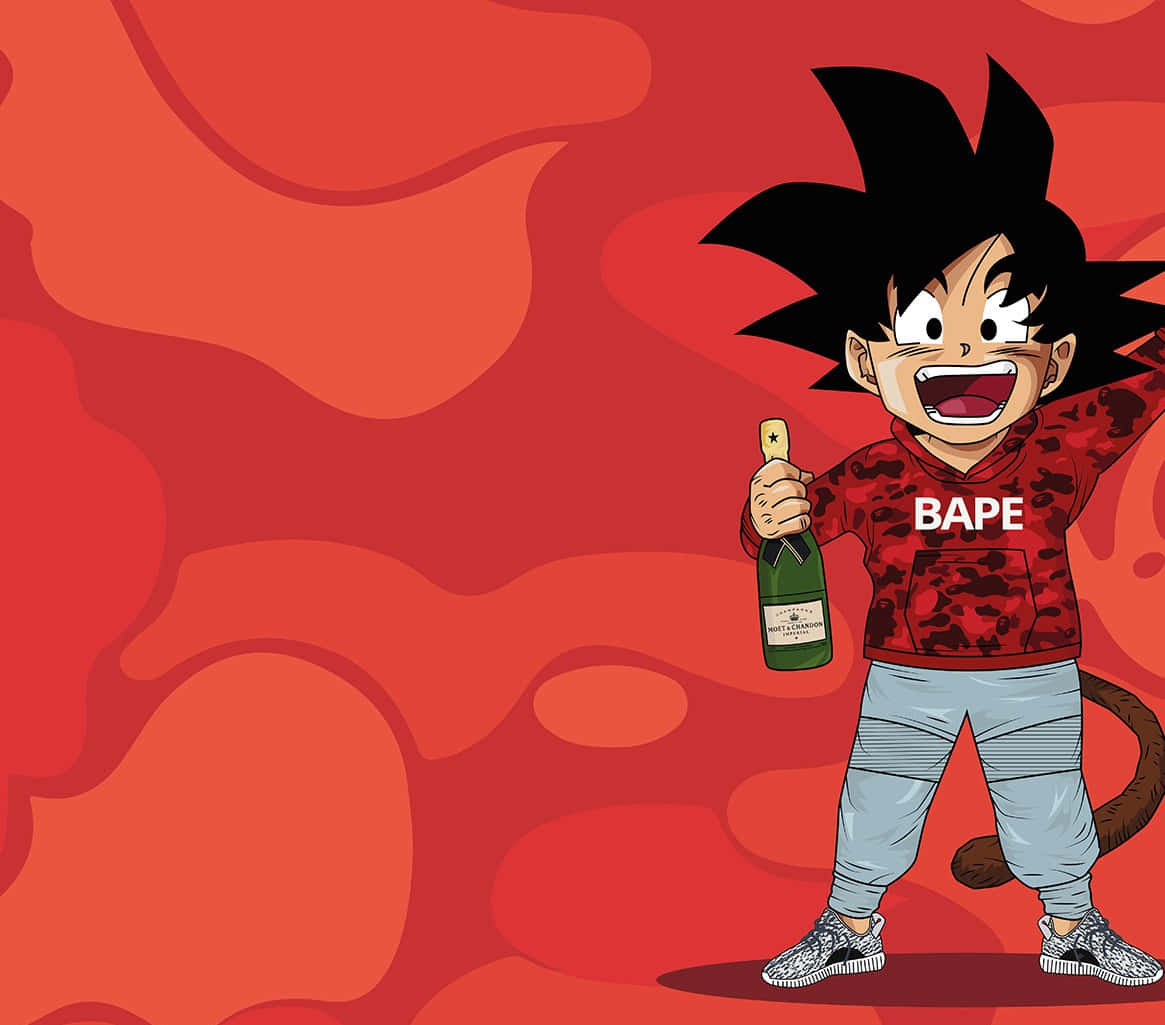 Red Bape Shorts – The Latest In Streetwear Fashion Background