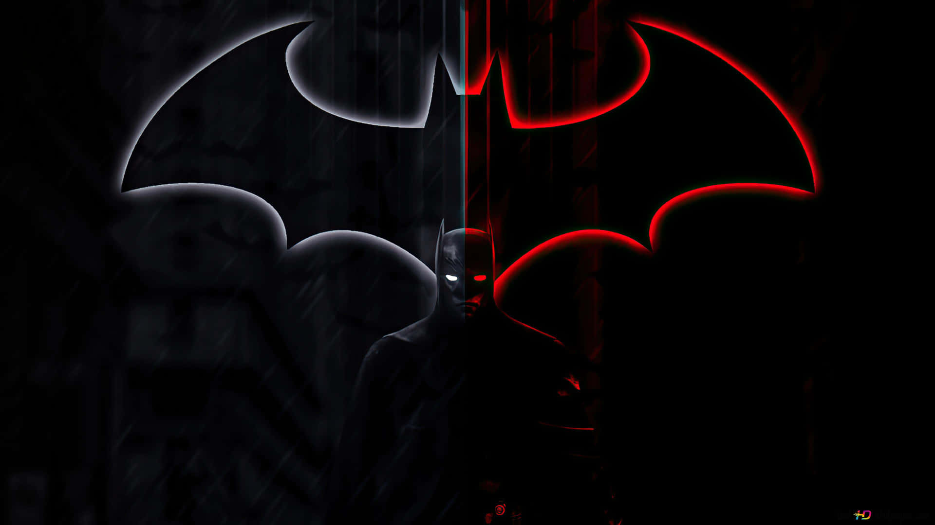 Red Batman Logo 3840 X 2160 Background