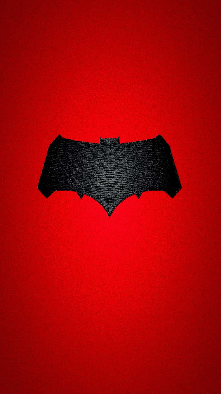 Red Batman Logo 750 X 1334 Background