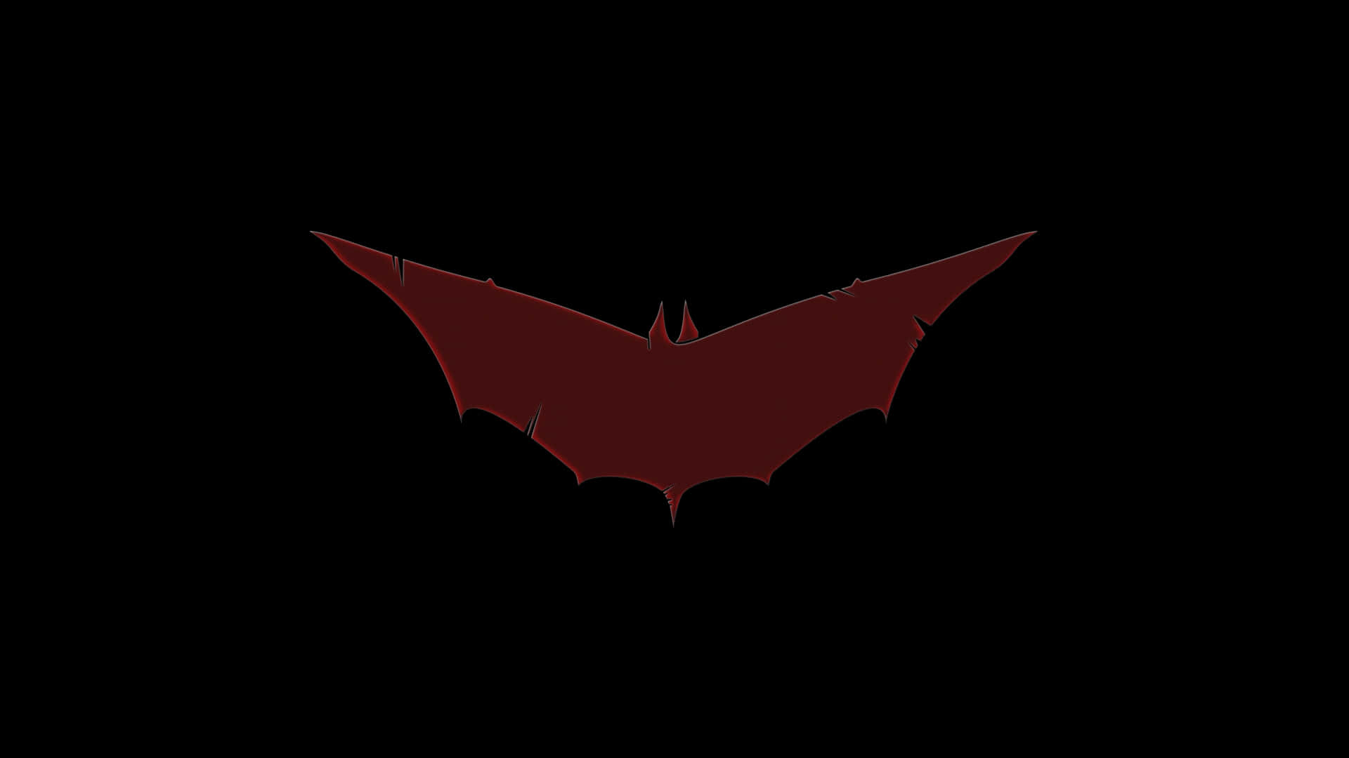 Red Batman Logo Background