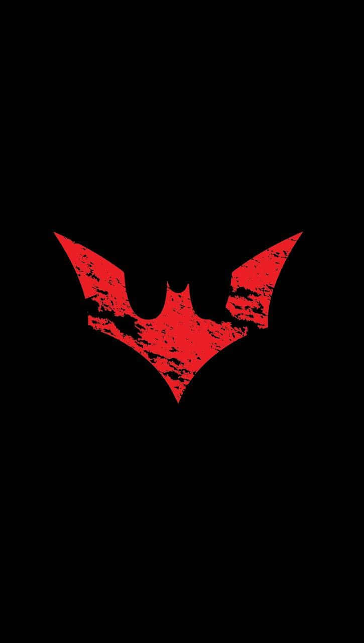 Red Batman Logo Background