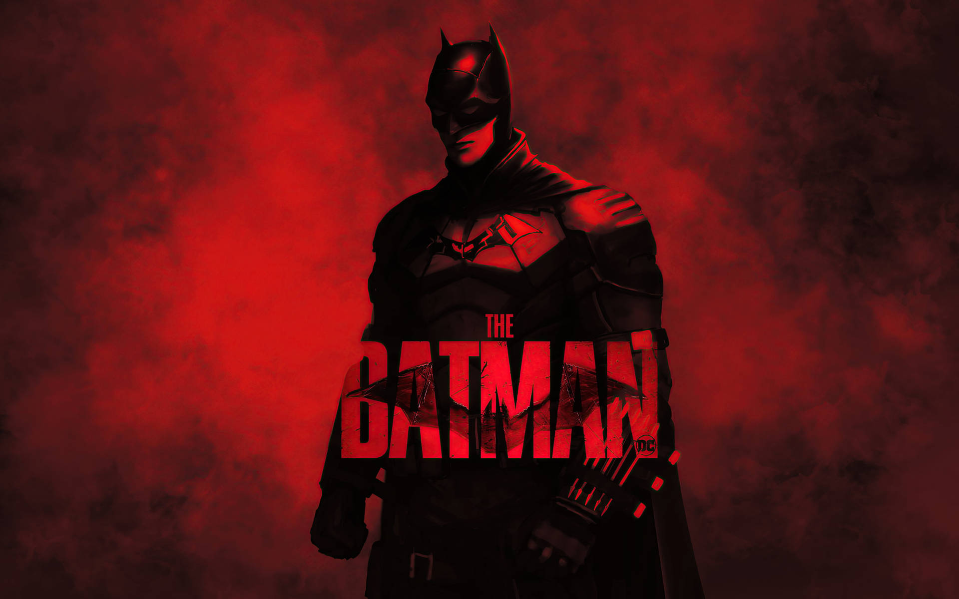 Red Batman Pop Phone Art