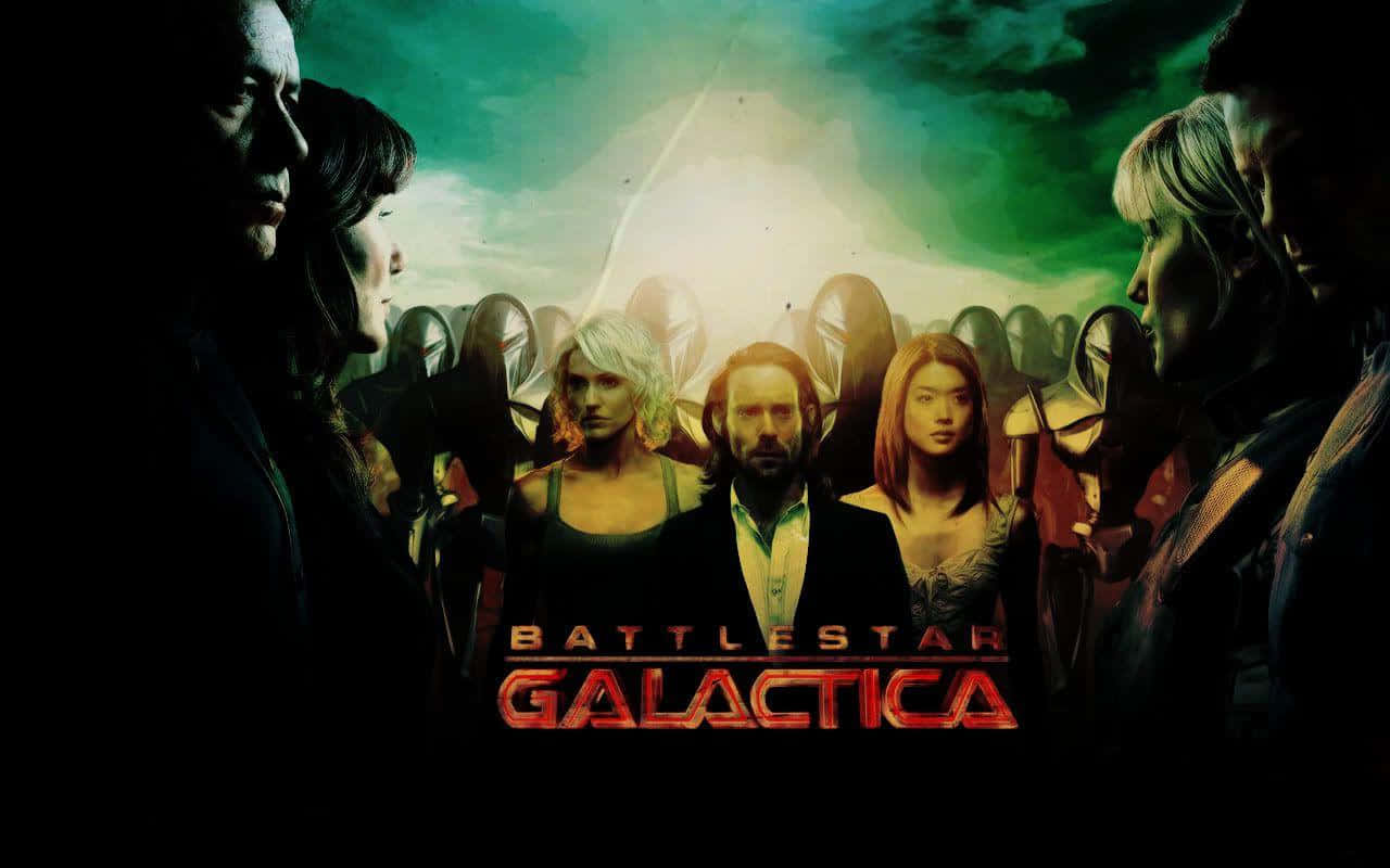 Red Battlestar Galactica Poster Hd