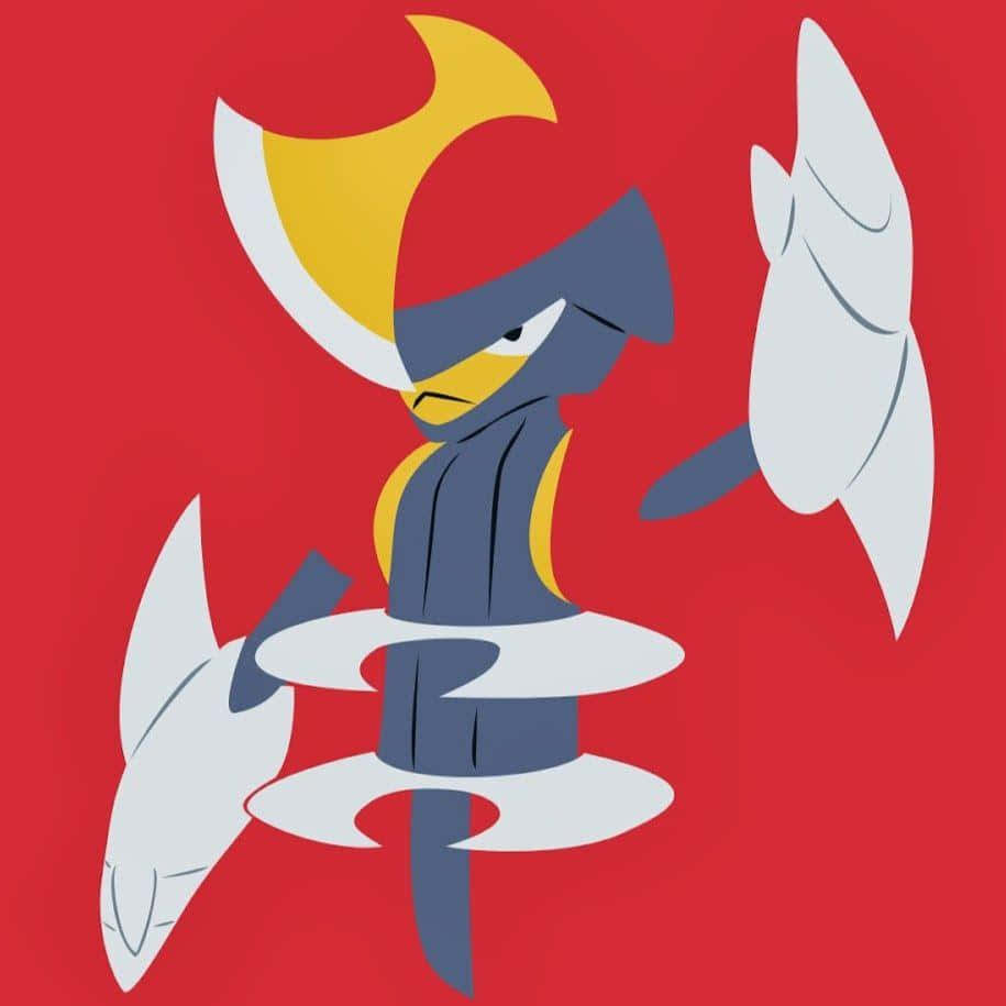 Red Bisharp 2d Art Background