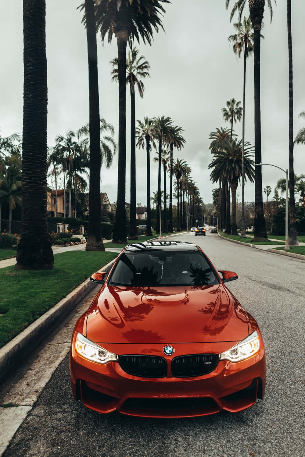 Red Bmw Android Background