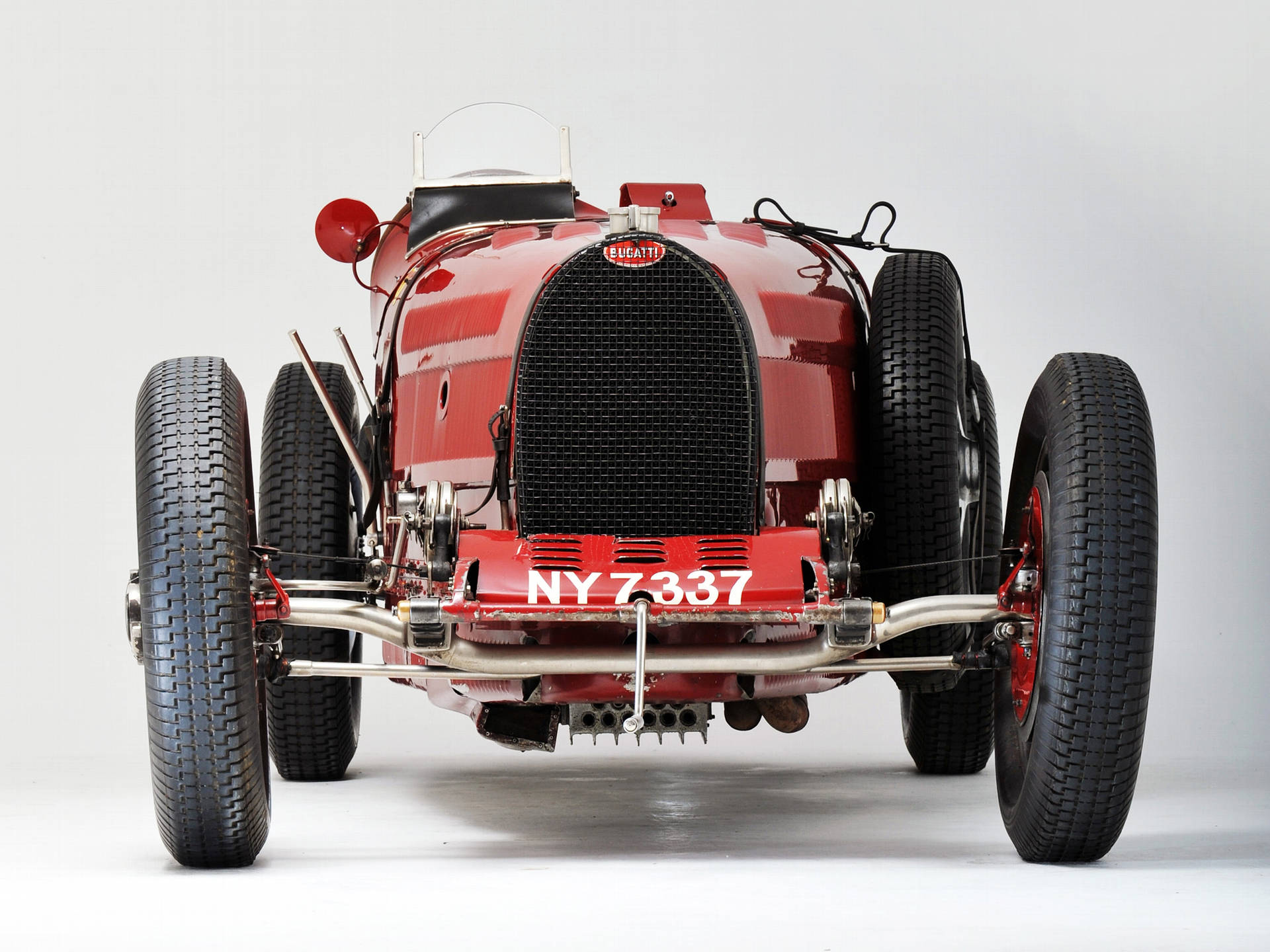 Red Bugatti Type 35 Iphone Background