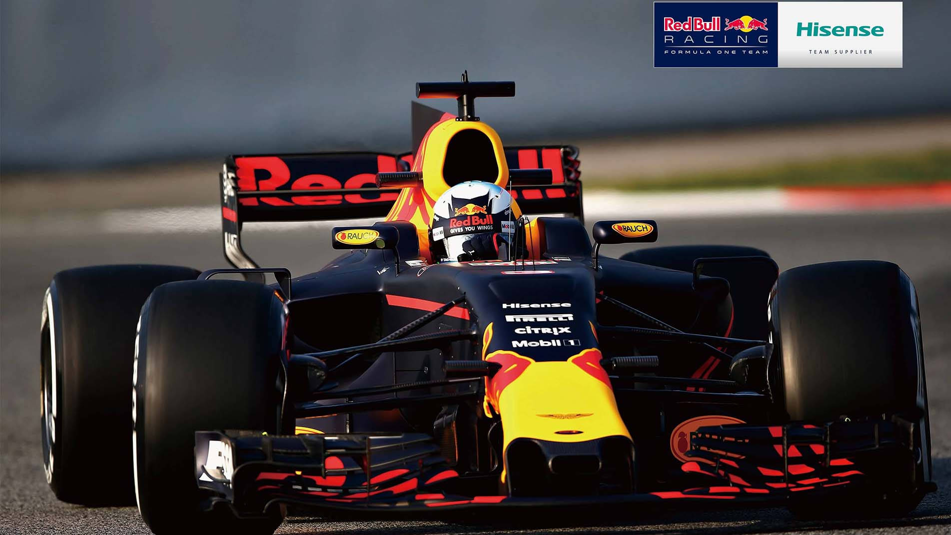 Red Bull Racing Hisense Sponsorship