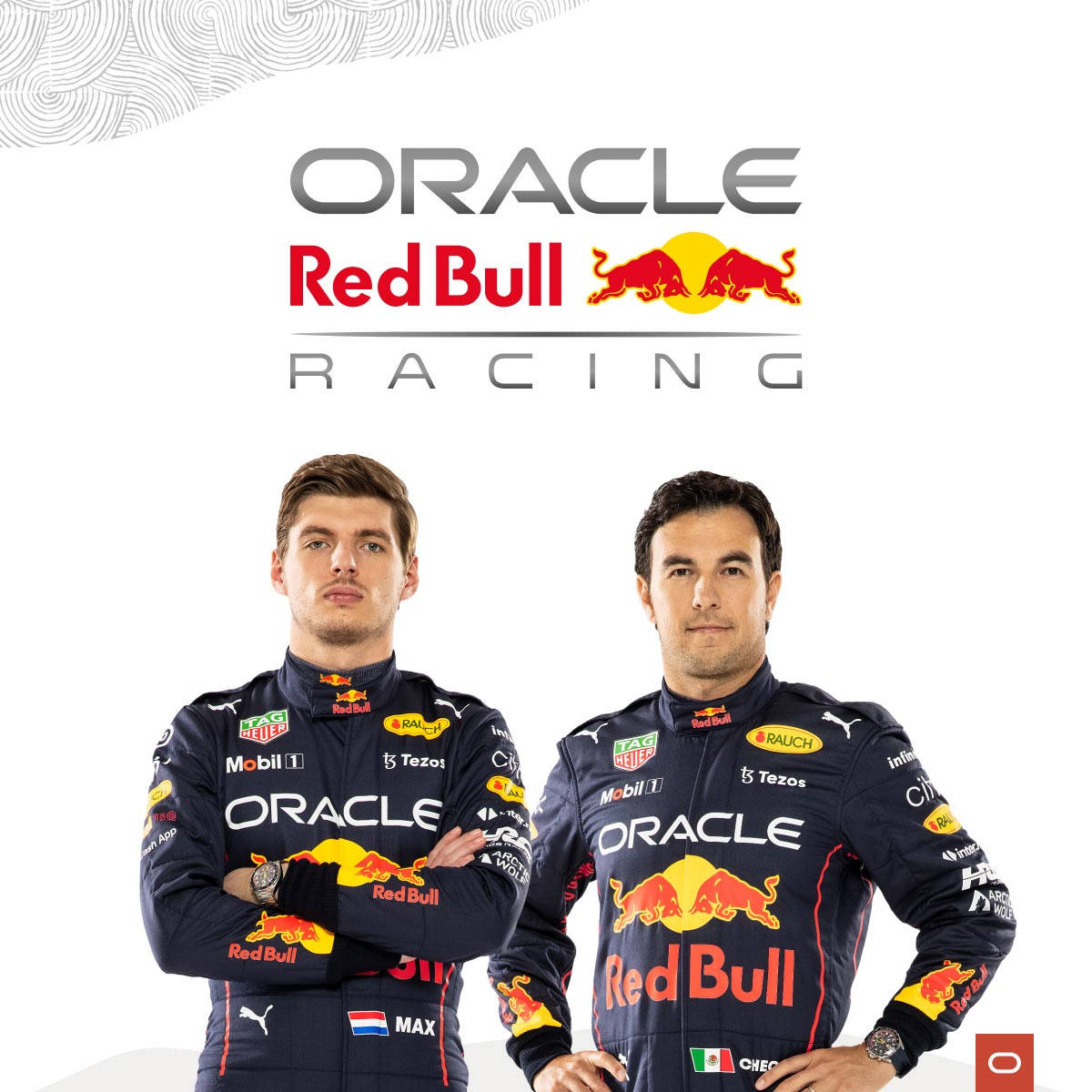 Red Bull Racing Vertical Oracle Background