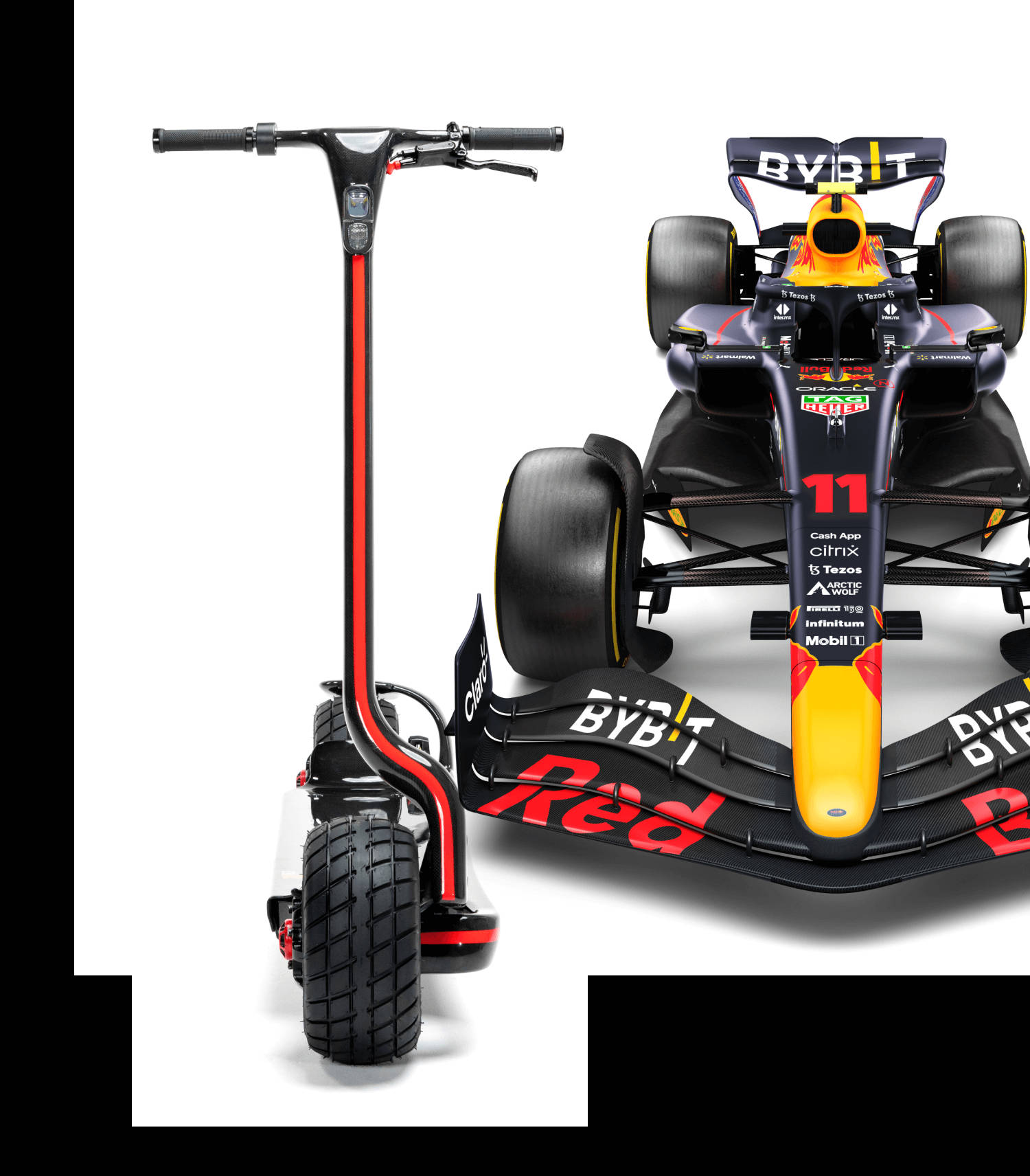 Red Bull Racing With Scooter