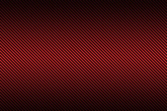 Red Carbon Fiber In 4k Background