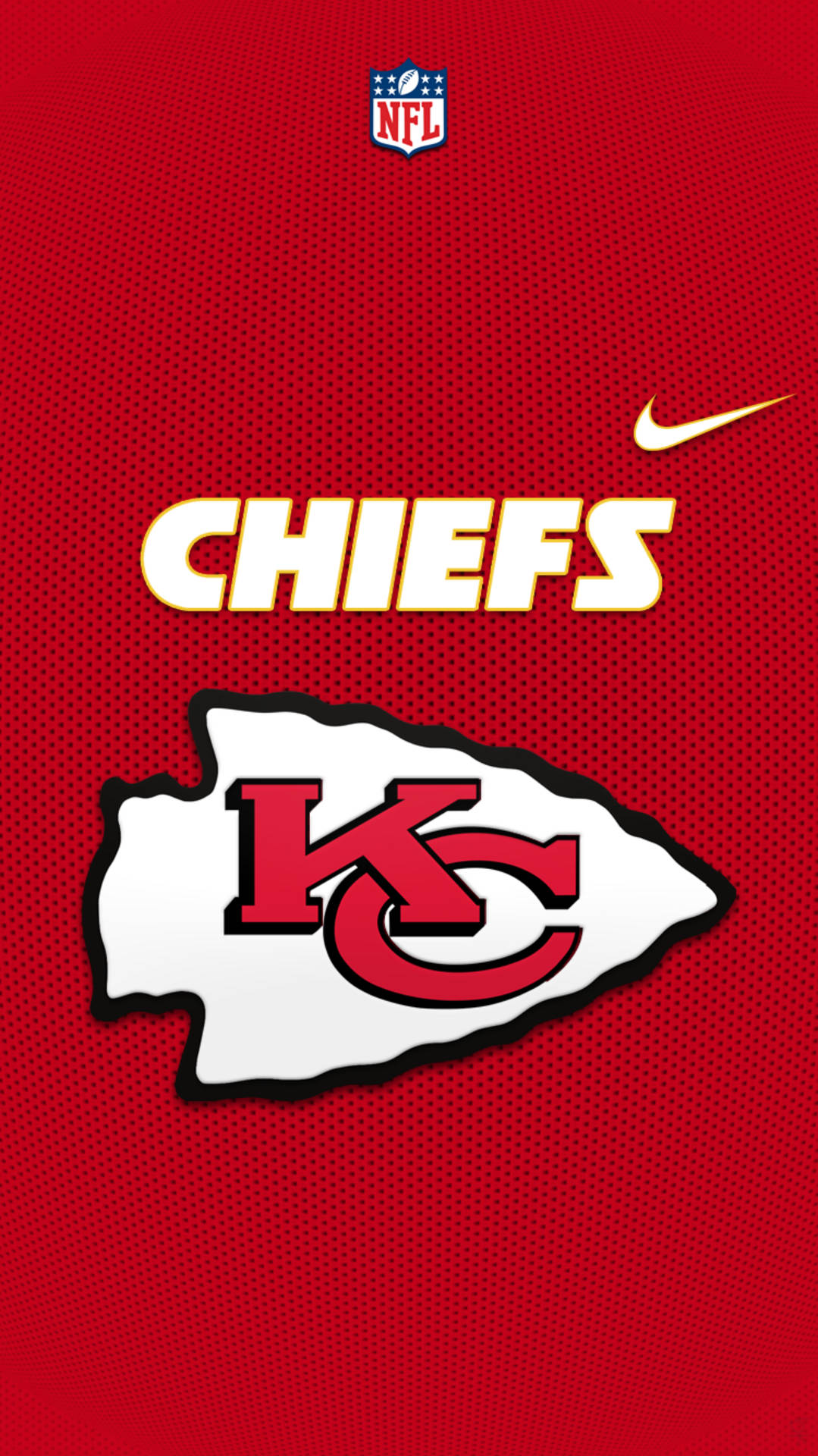 Red Chiefs And Nike Logo Phone Background