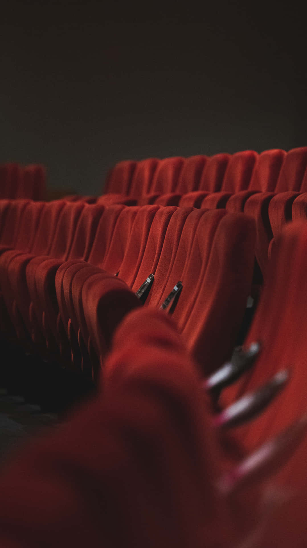 Red Cinema Theater Chairs Background