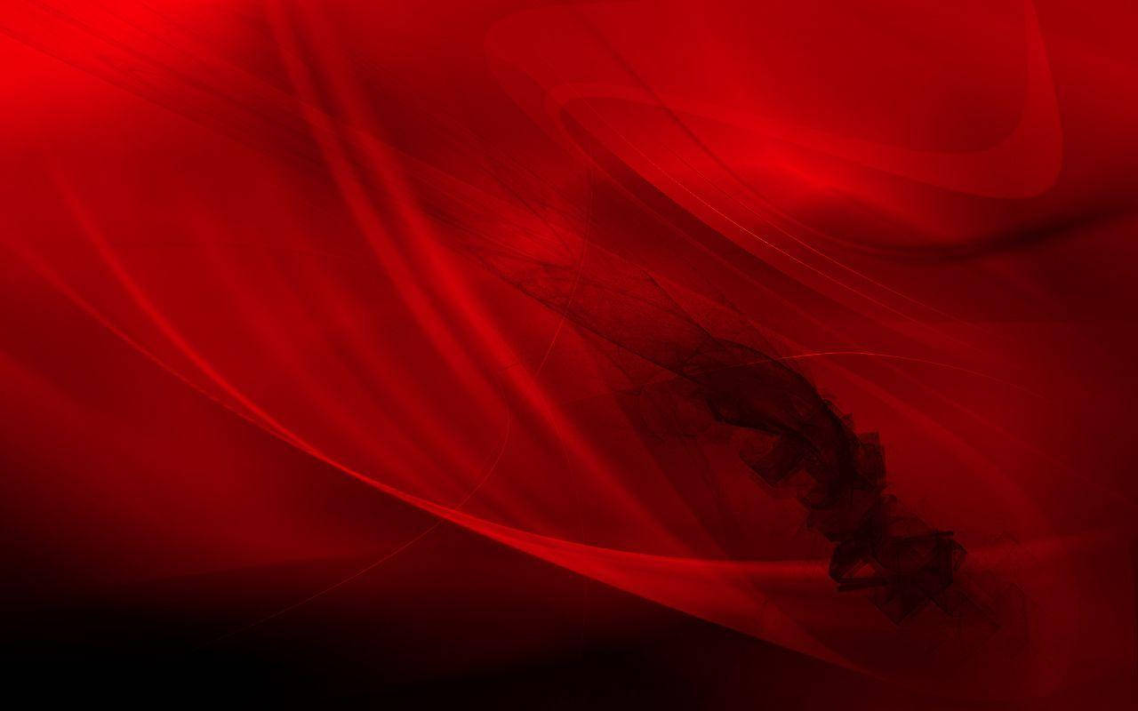 Red Color Flow Background