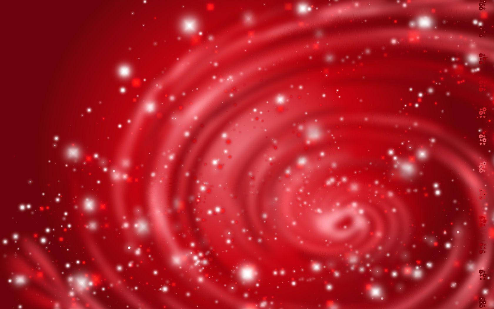 Red Color Swirls Background