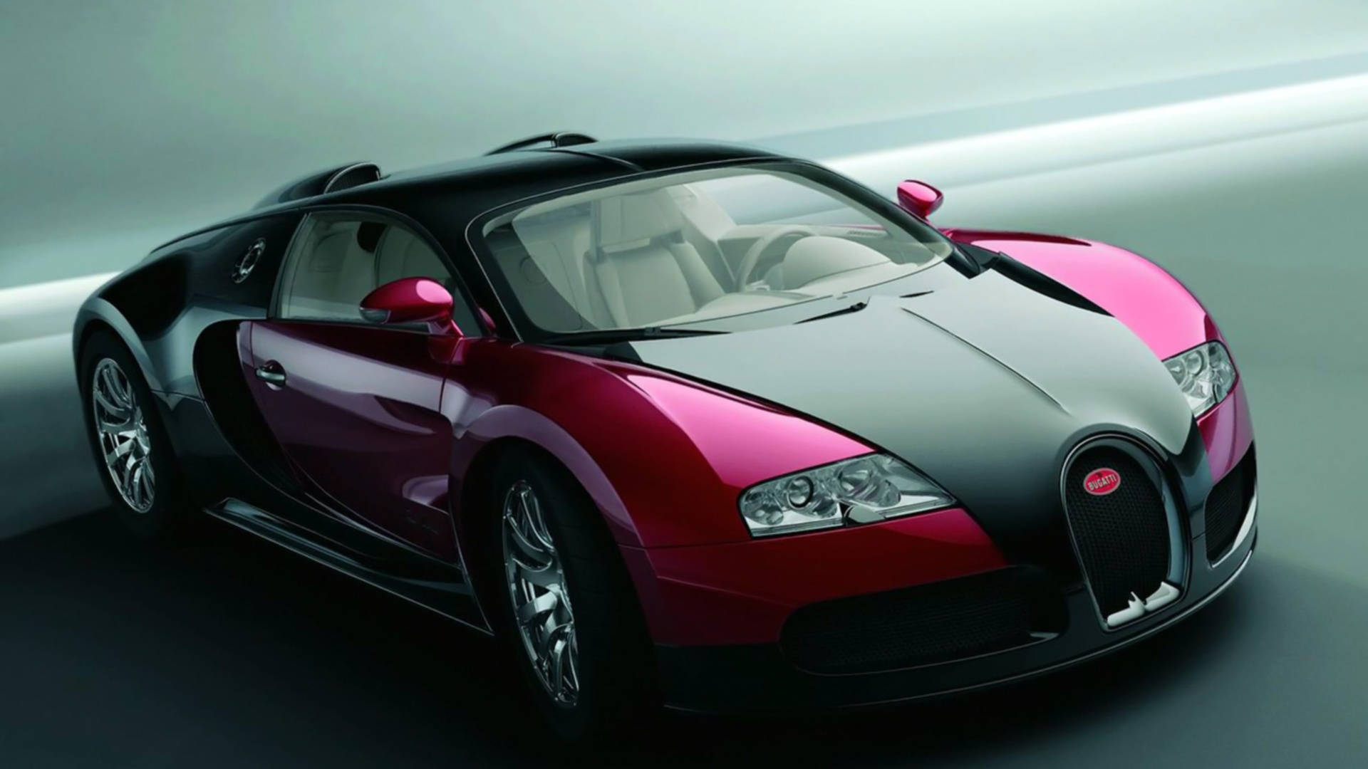 Red Cool Bugatti Veyron Background