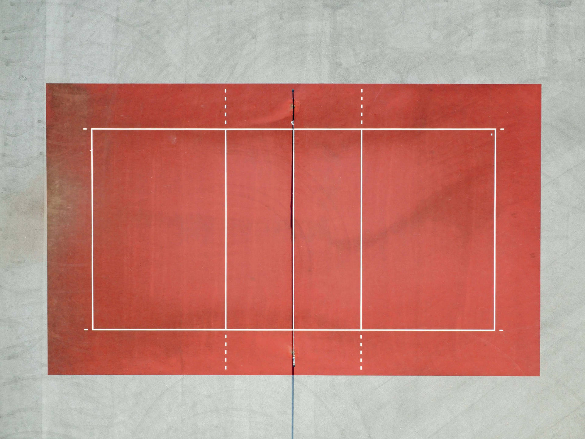 Red Court Volleyball 4k Background