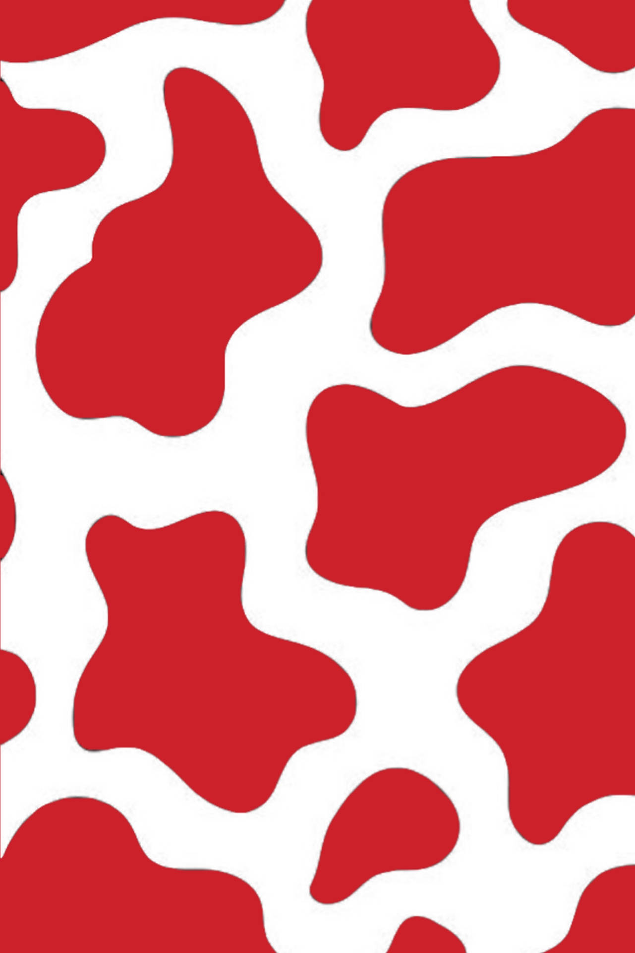 Red Cow Print Patterns