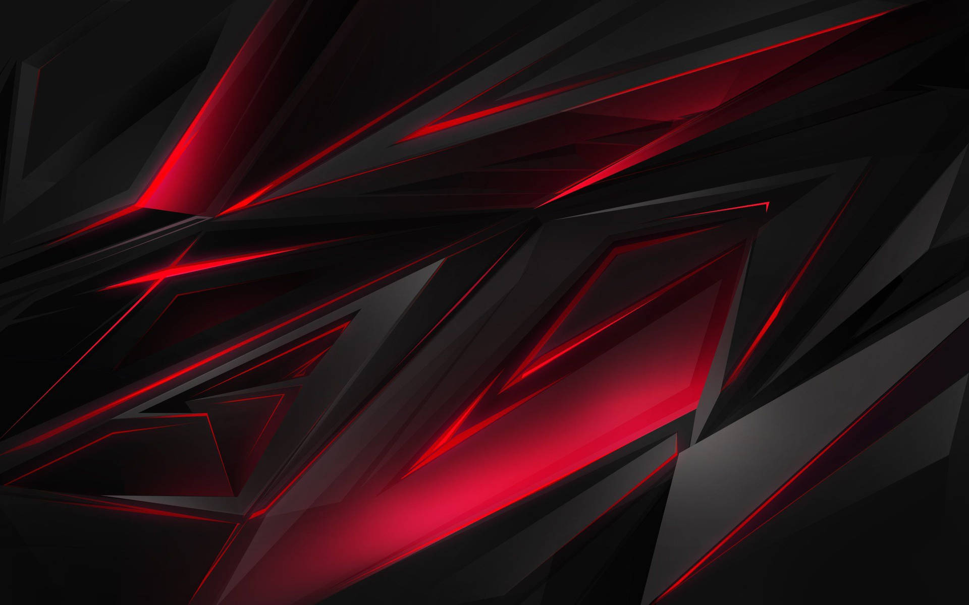 Red Crystal Graphic Art Background