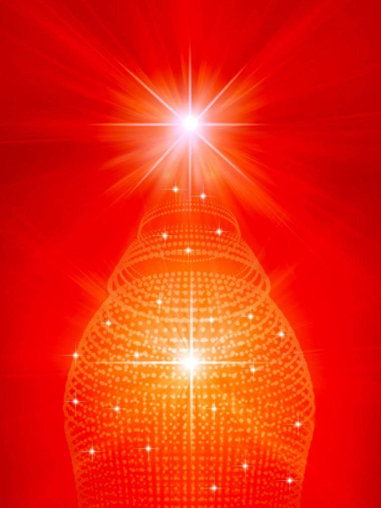 Red Crystal Tower Brahma Kumaris