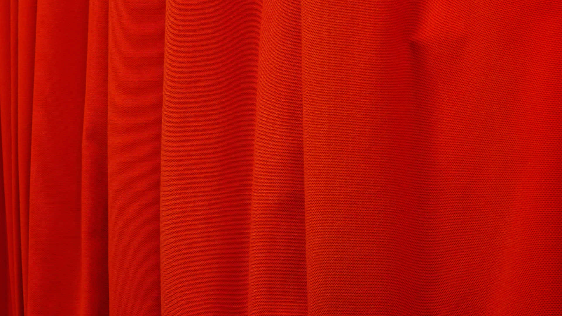 Red Curtain Fabric Texture Background