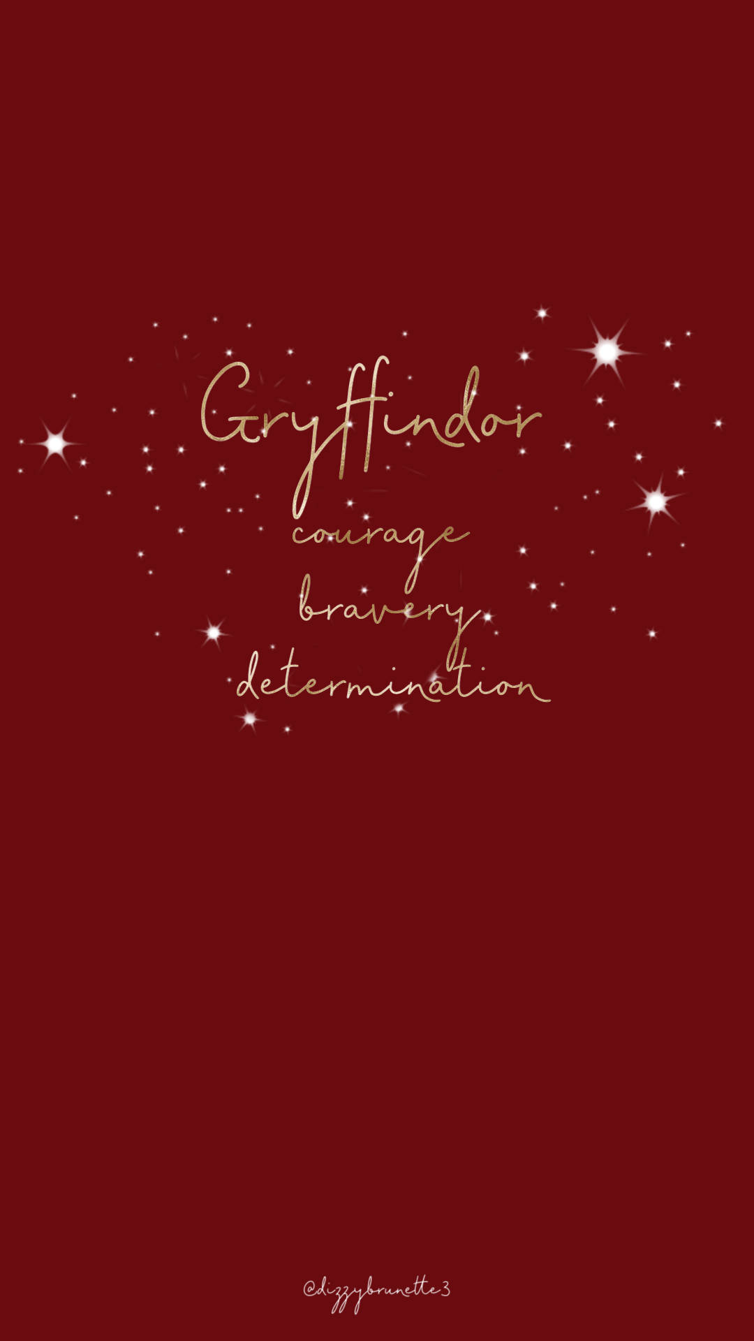 Red Cute Harry Potter Gryffindor Background