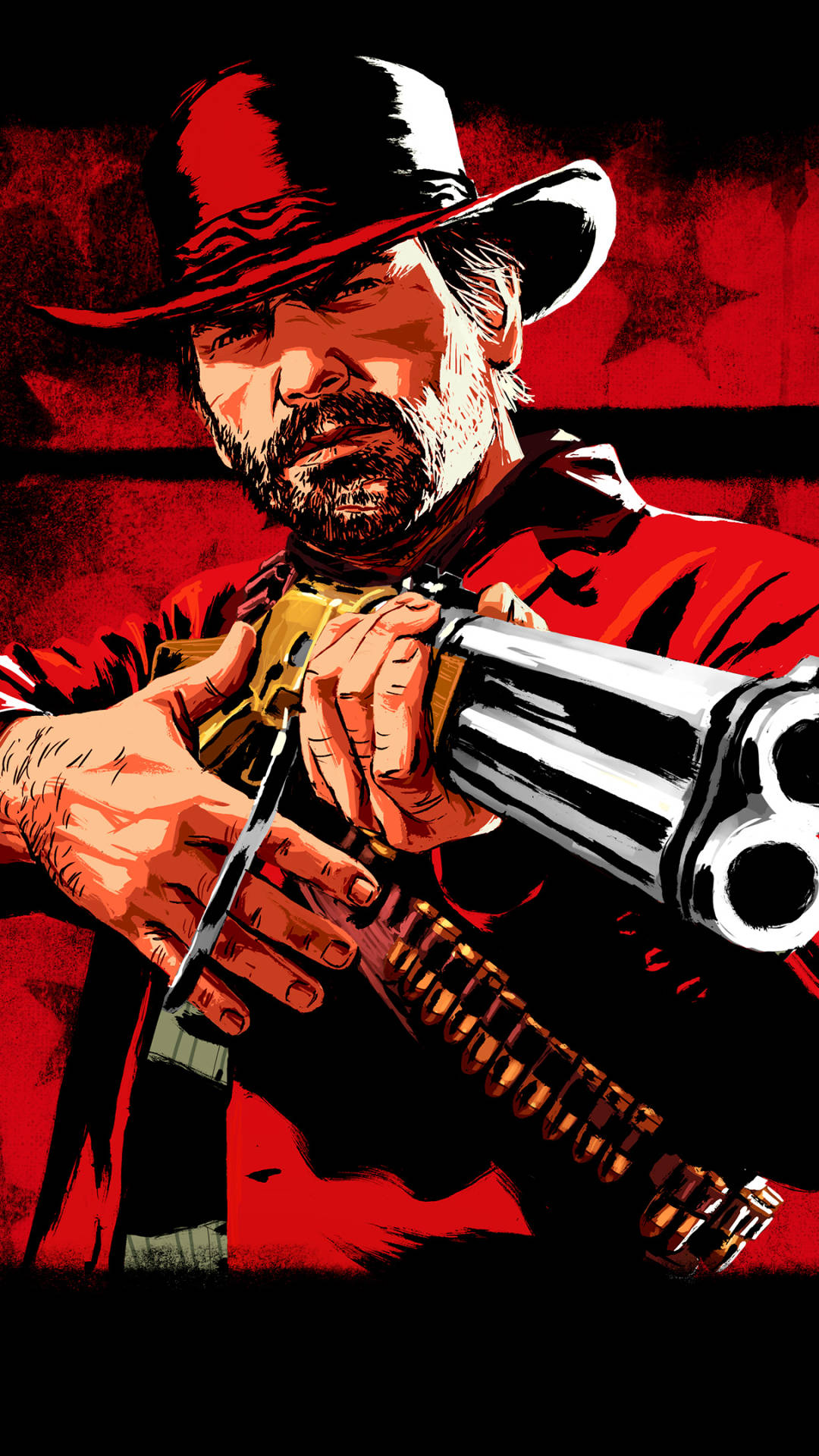 Red Dead Iphone Arthur Background