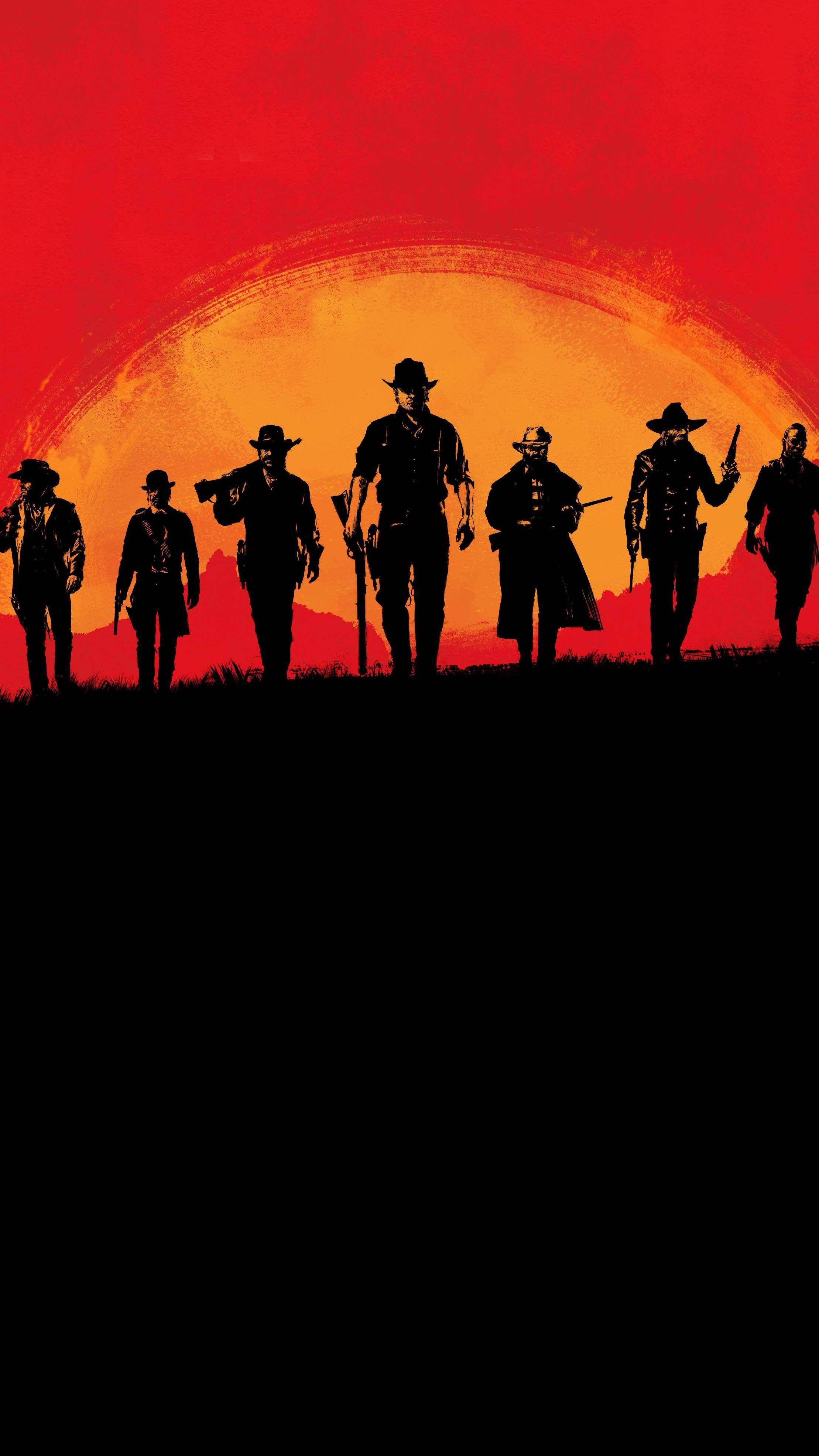 Red Dead Iphone Cast Background