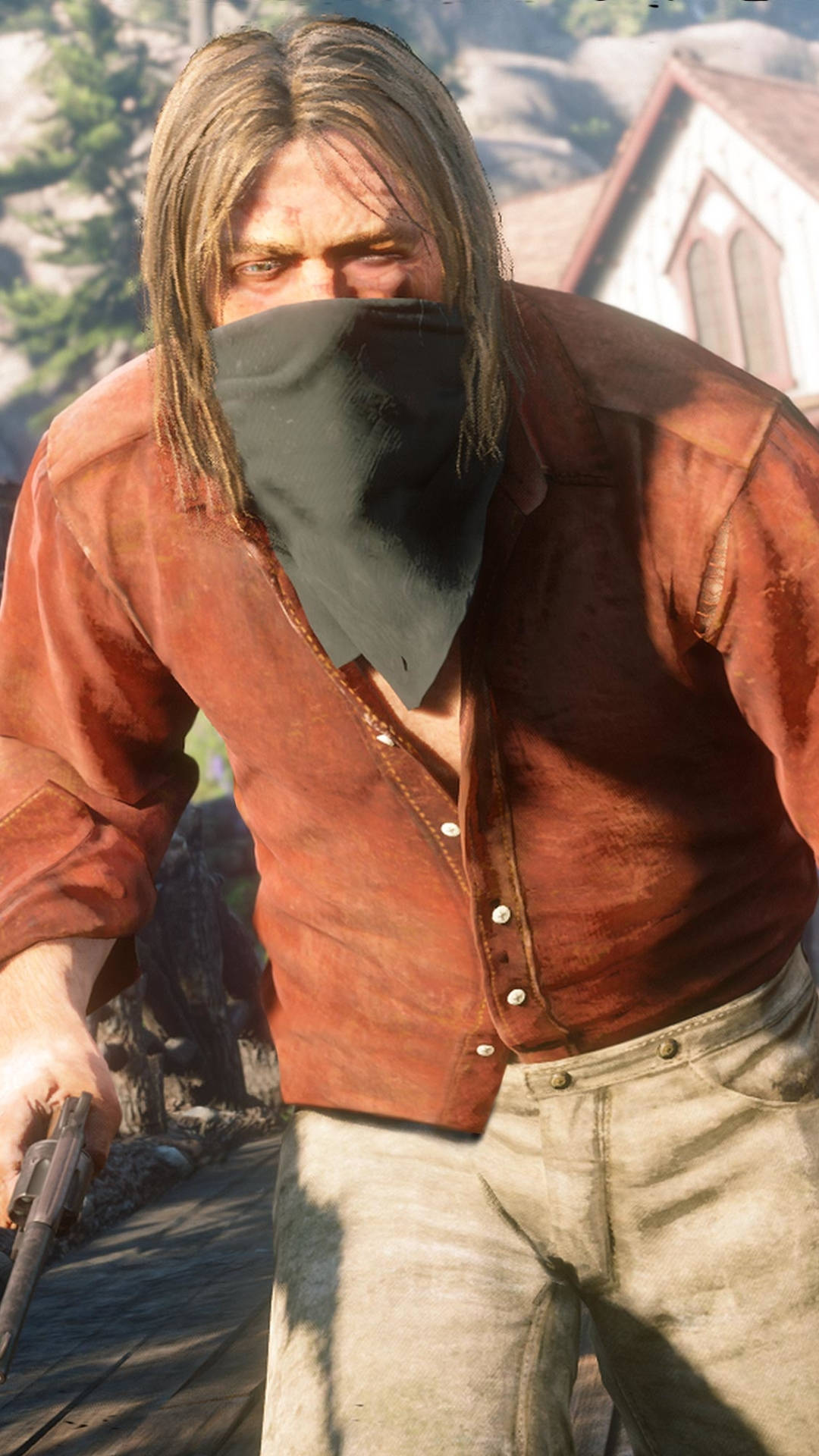 Red Dead Iphone Hidden Face