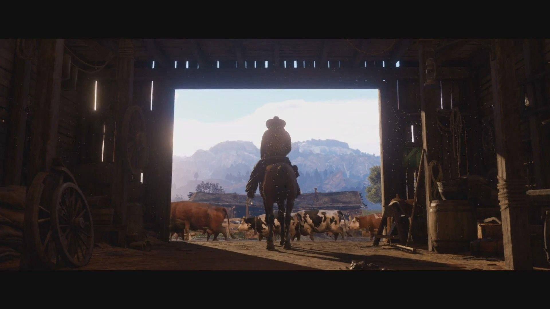 Red Dead Redemption 2 4k Man On Horse