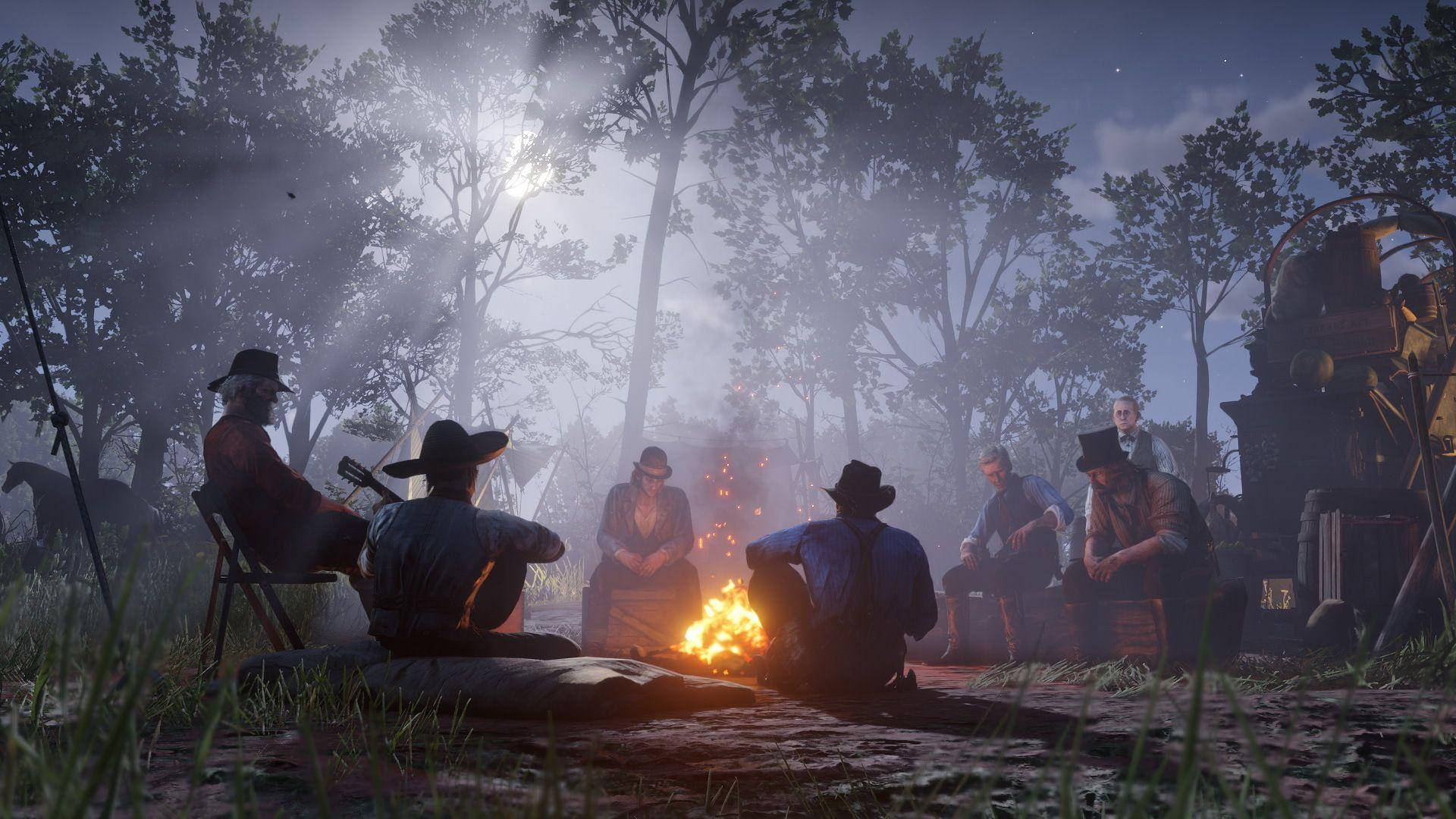 Red Dead Redemption 2 4k Meeting