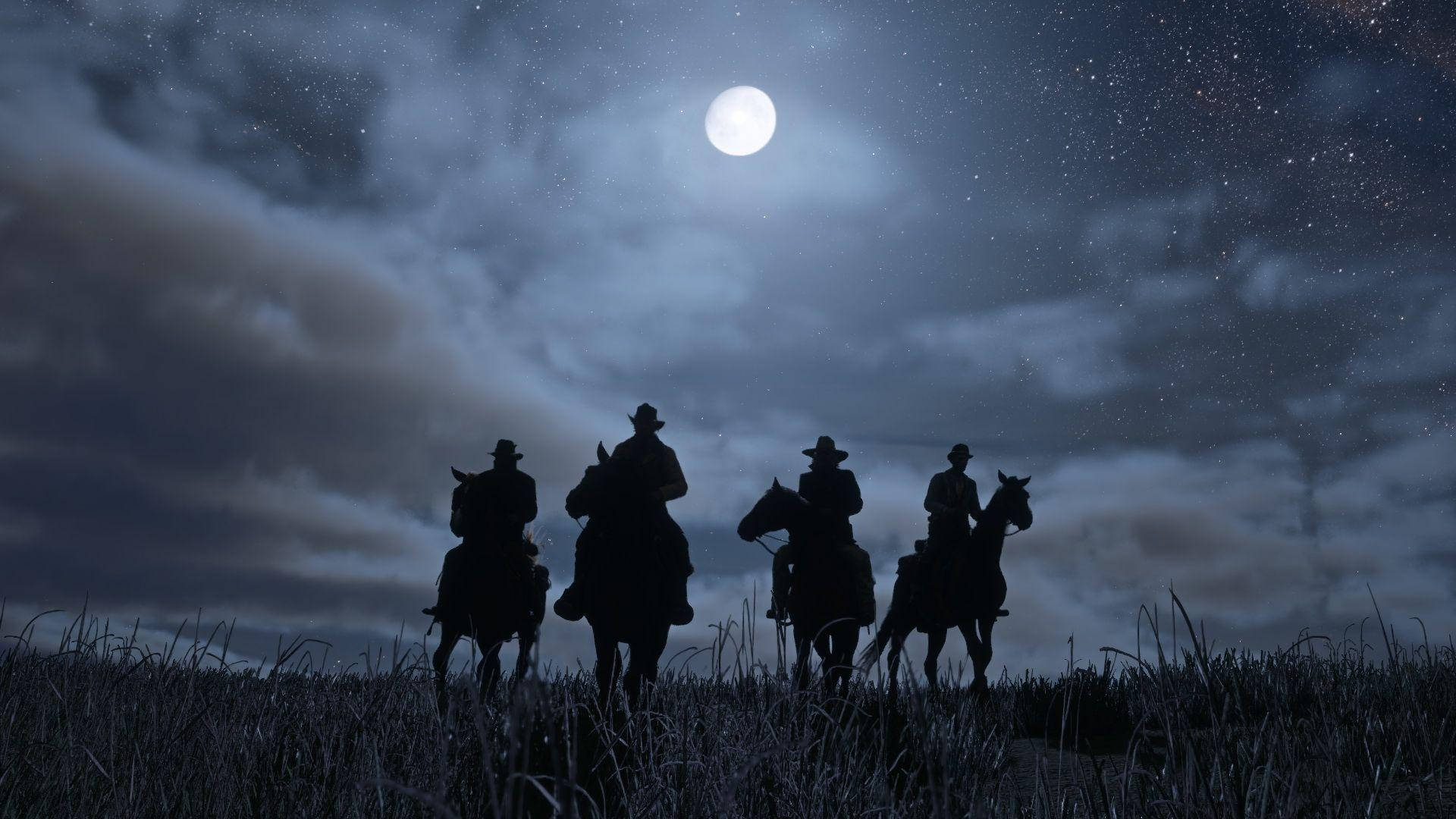 Red Dead Redemption 2 4k Night Background