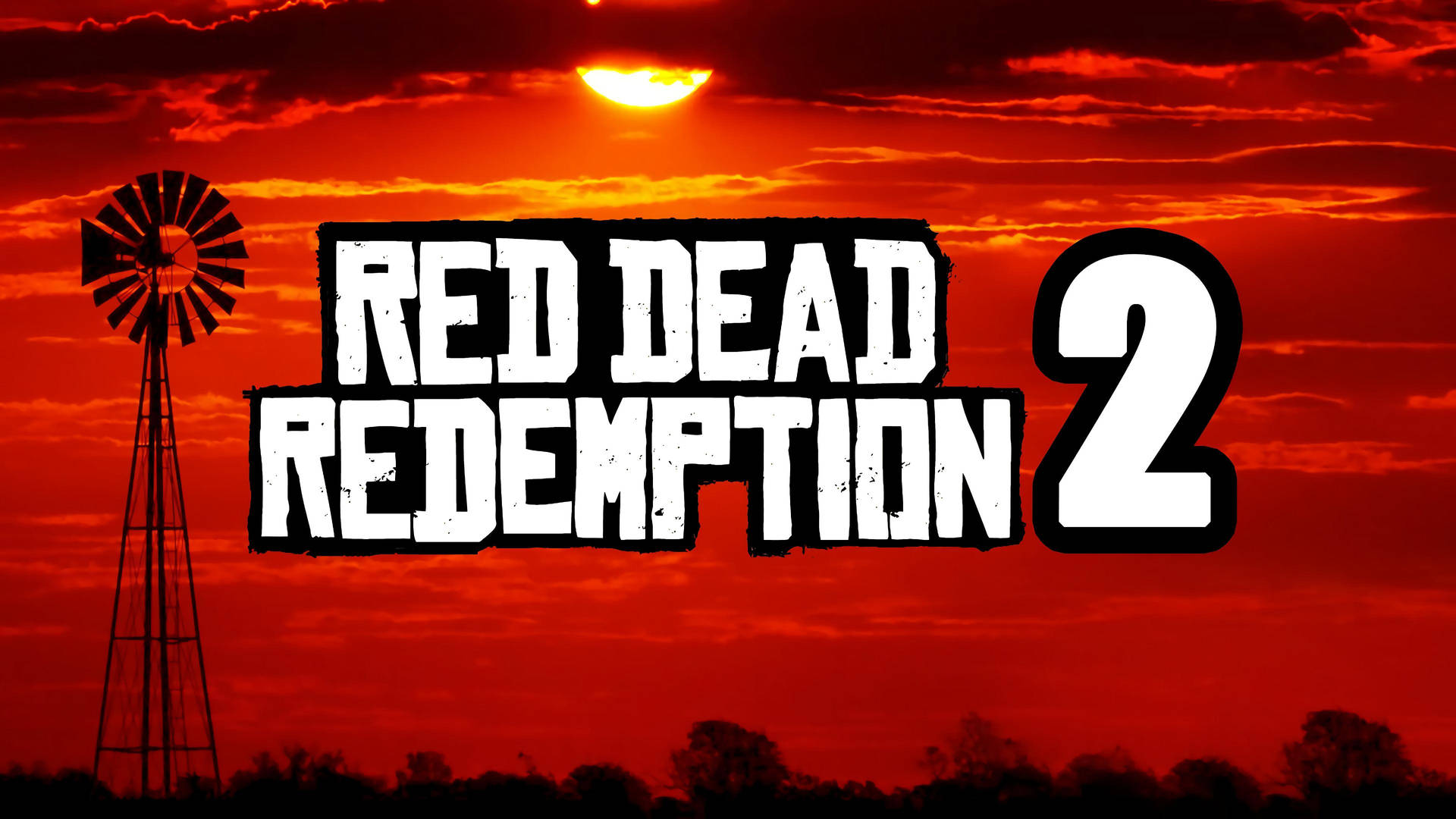 Red Dead Redemption 2 4k Windmill