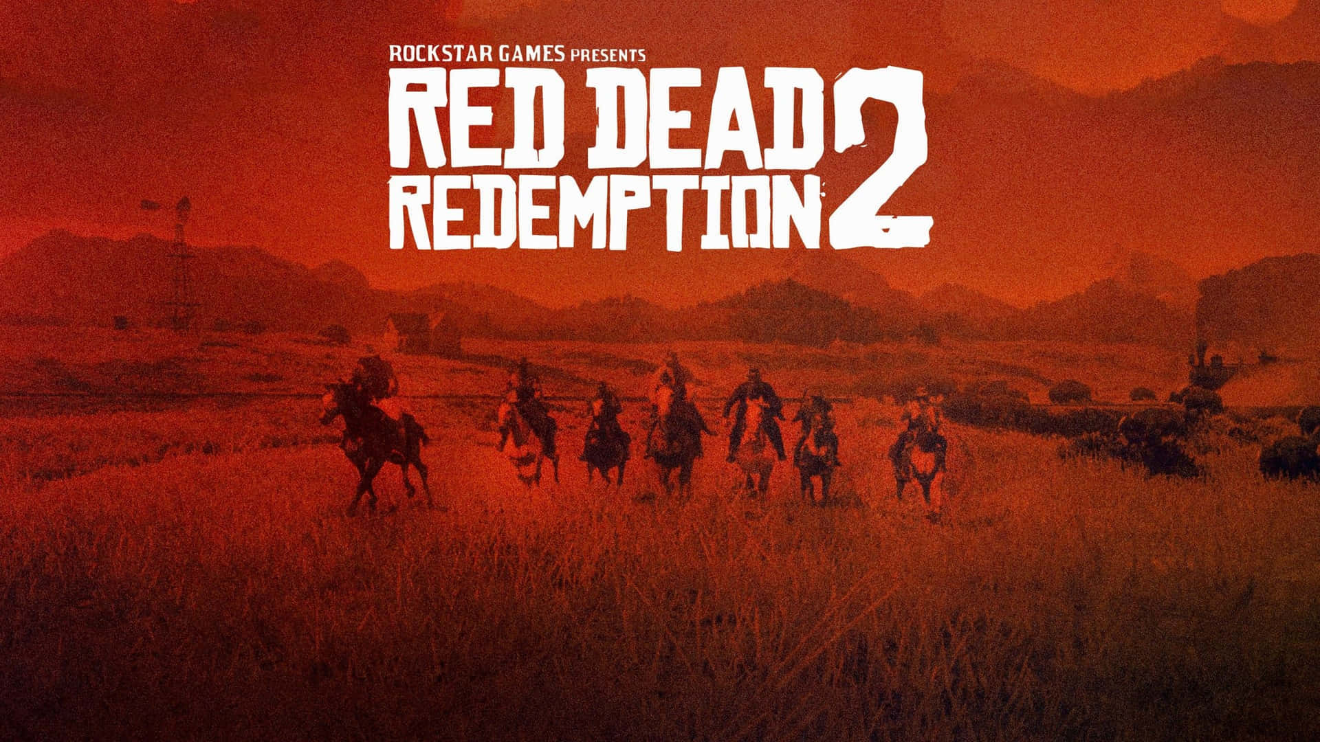 Red Dead Redemption 2 Full Hd Poster Background