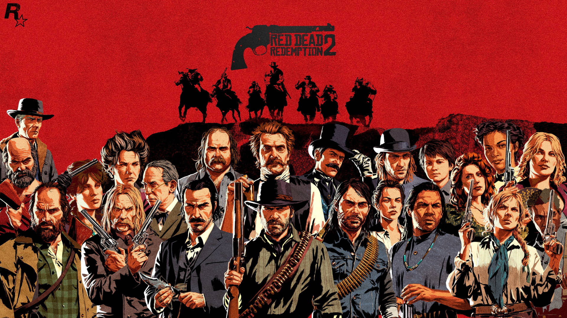 Red Dead Redemption 2 Hd Wallpaper Background