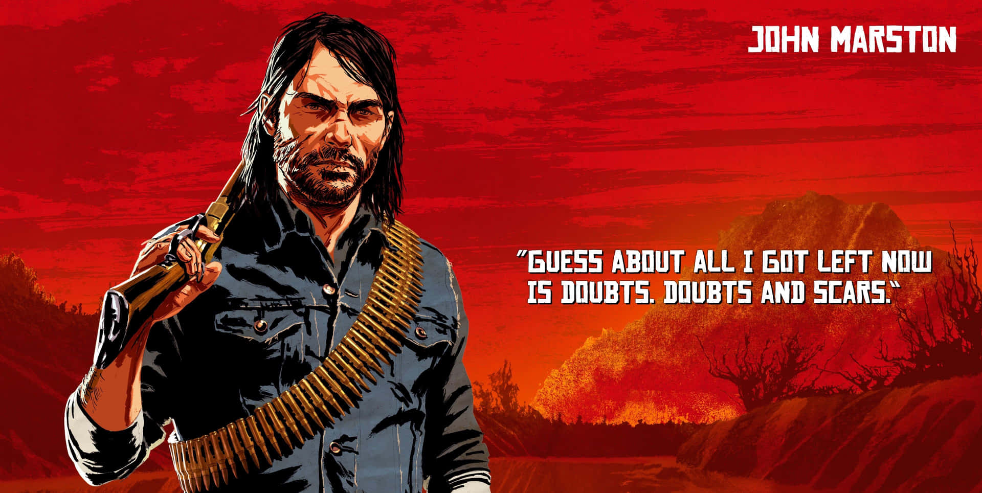 Red Dead Redemption 2 Photo Background