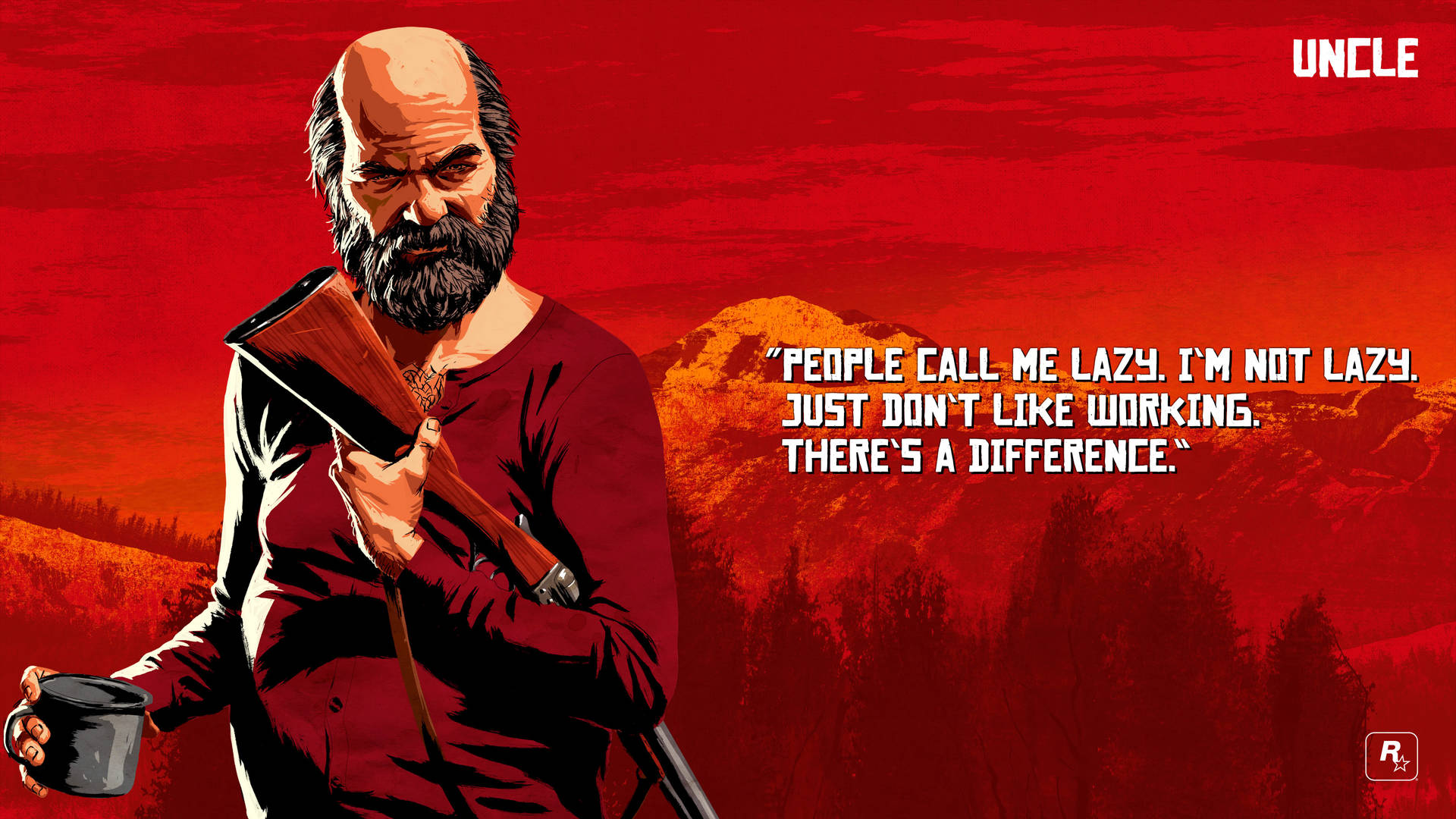 Red Dead Redemption 2 - Uncle - Hd Wallpaper Background