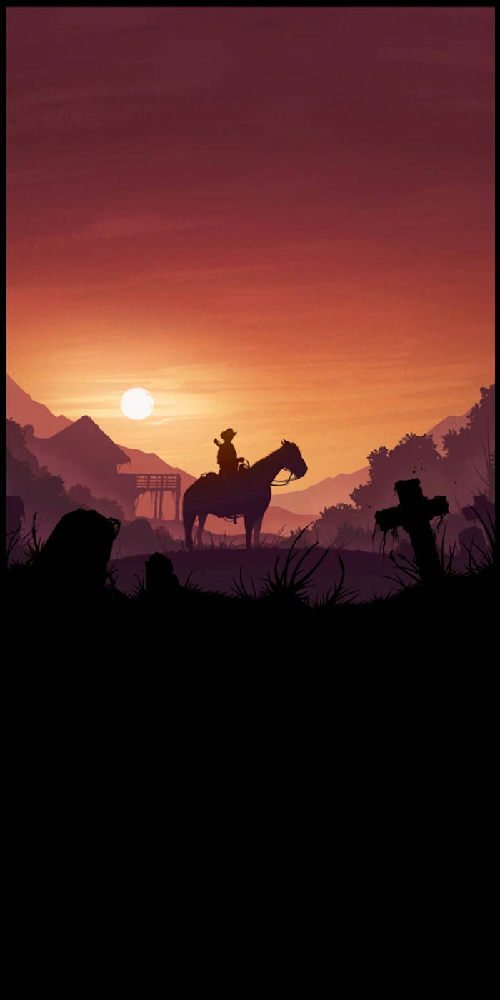 Red Dead Redemption Ii Phone Cemetery Background