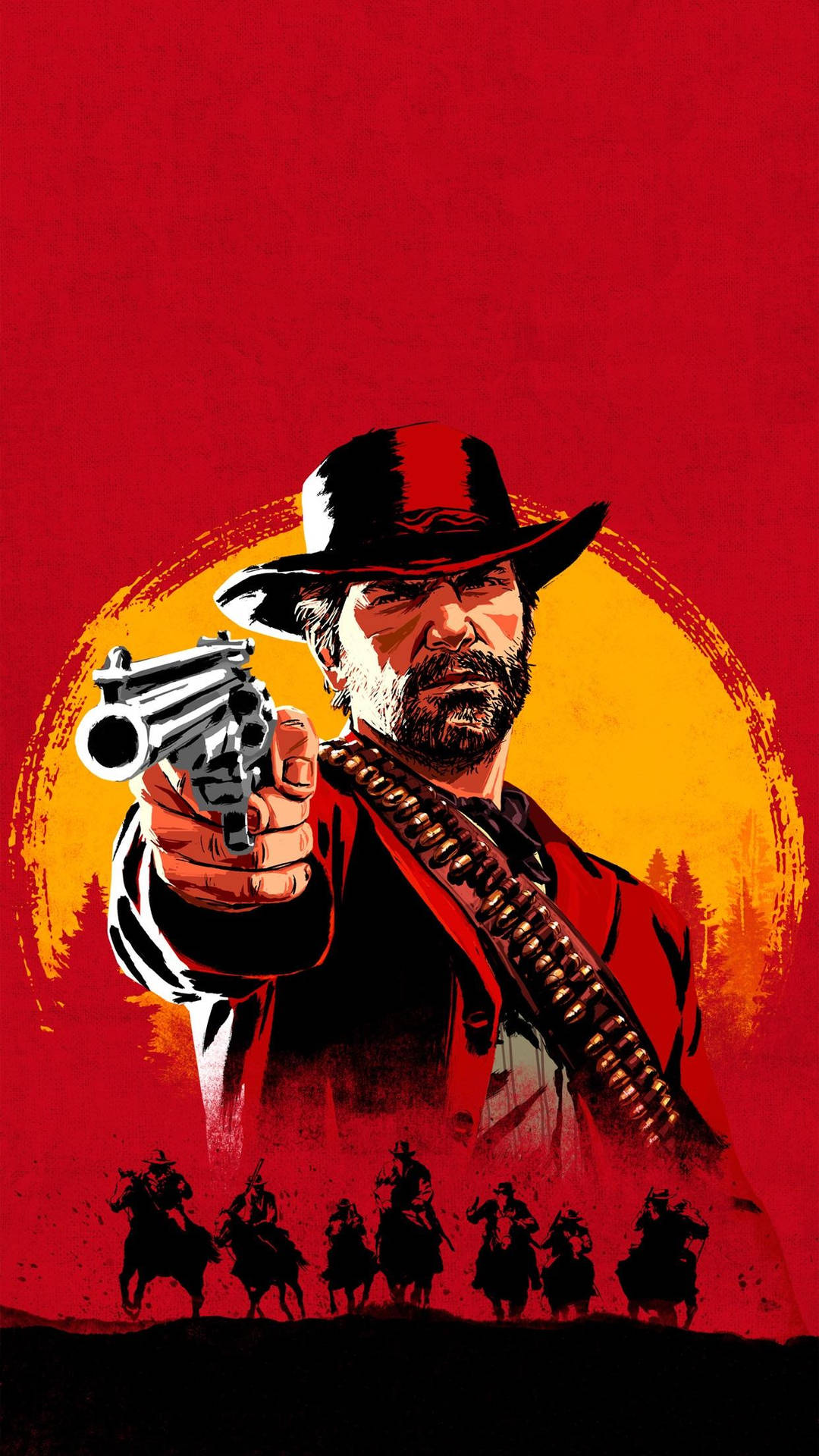 Red Dead Redemption Ii Phone Poster Background