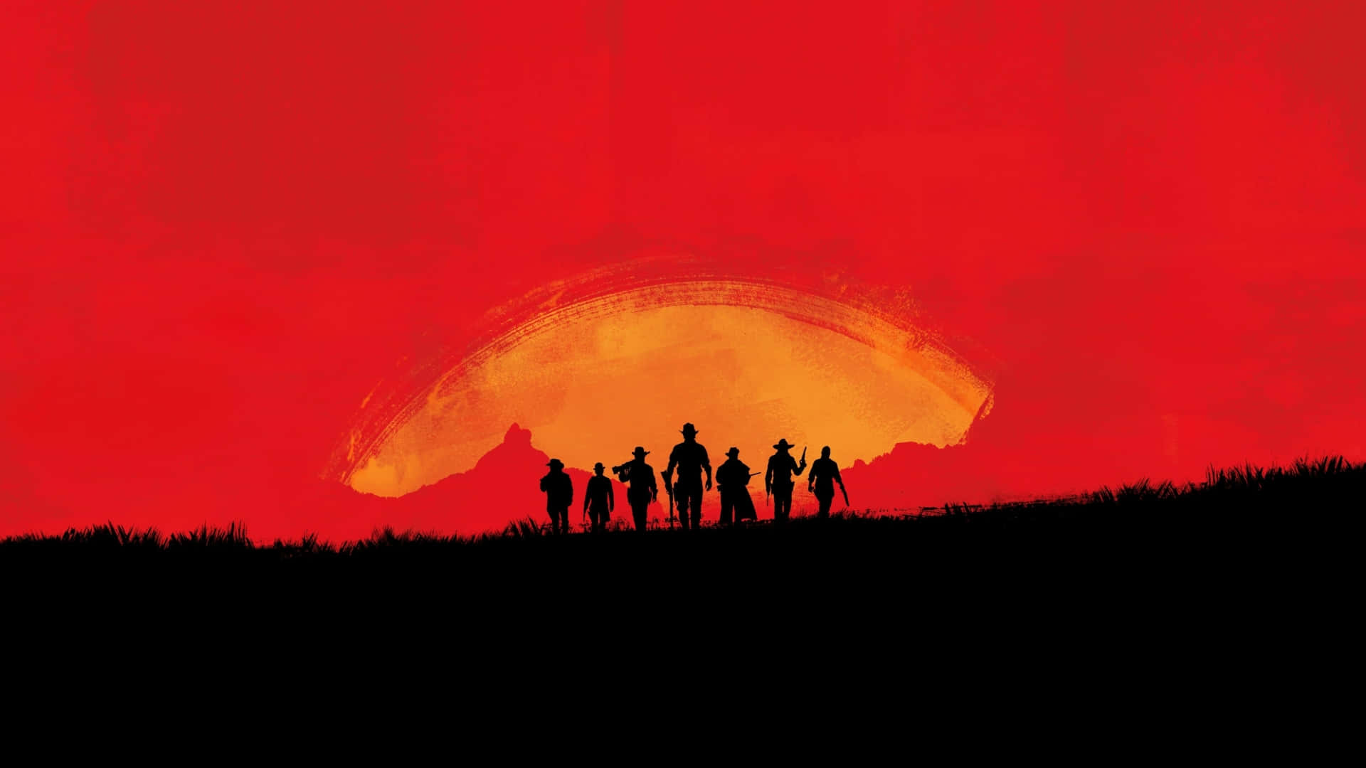 Red Dead Redemption Red Gaming Desktop Background