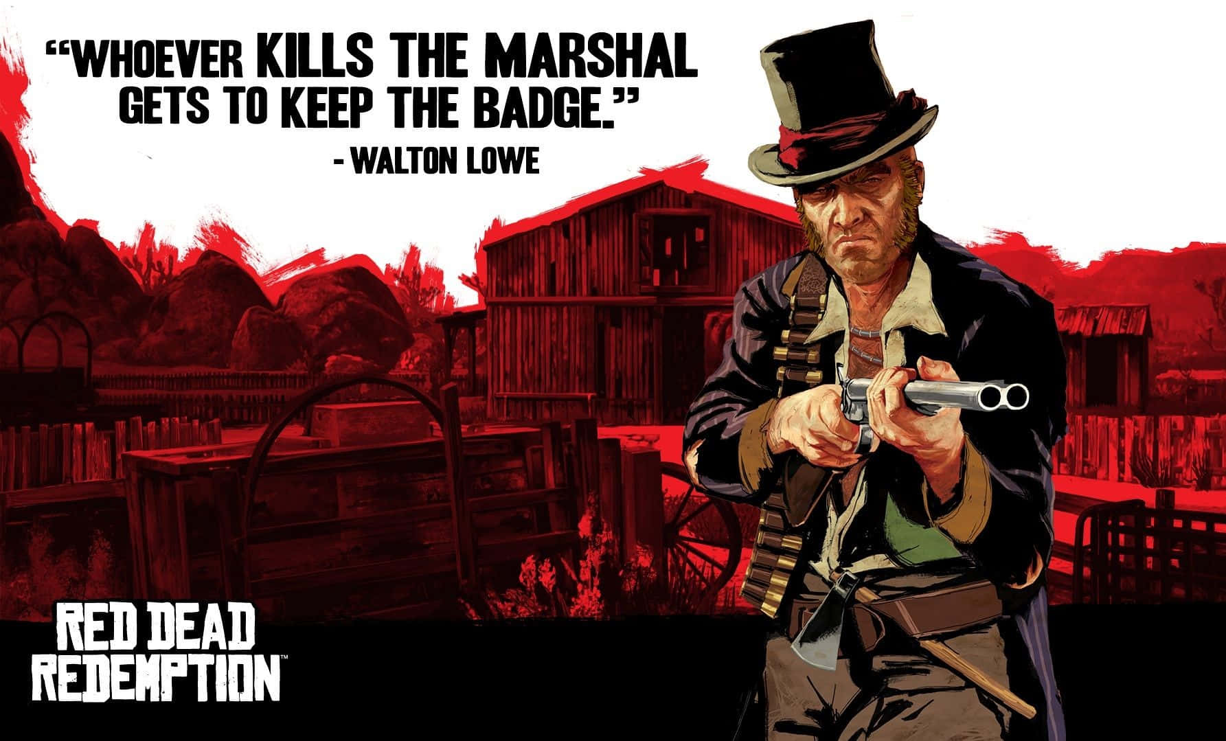 Red Dead Redemption Wallpaper Background