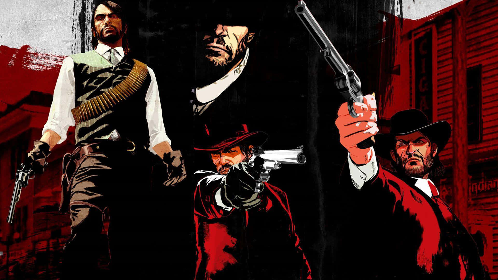 Red Dead Redemption2 Arthur Morganand Gang Background