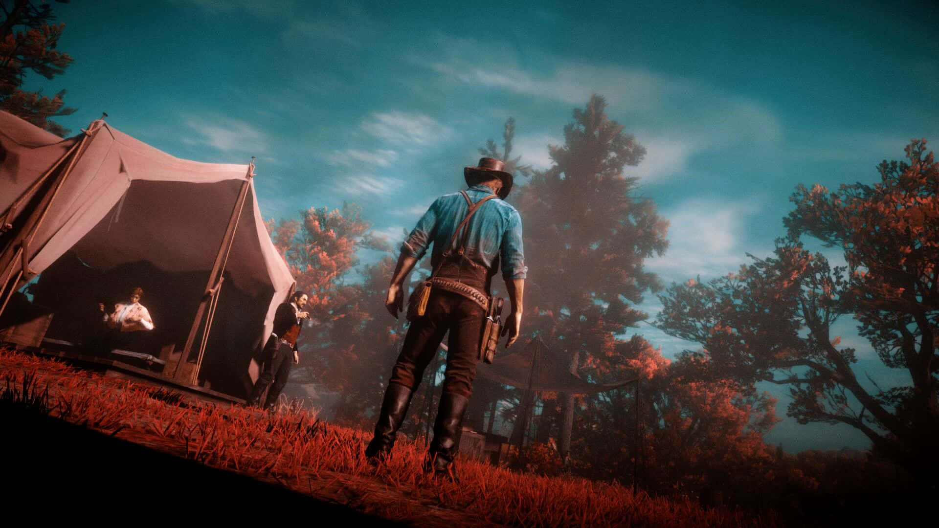 Red Dead Redemption2 Campsite Scene