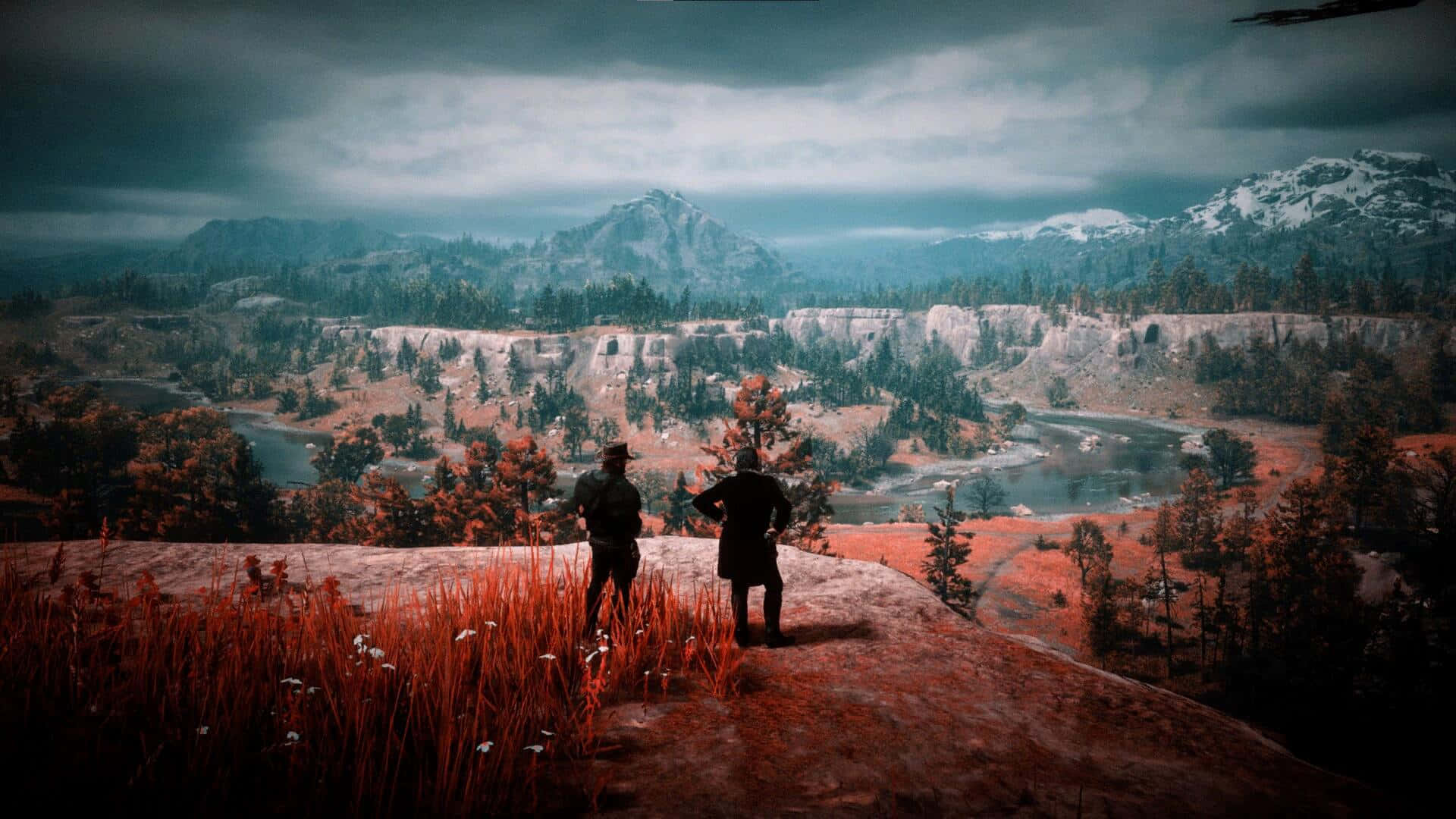 Red Dead Redemption2 Scenic View Background