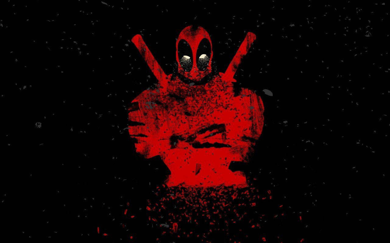 Red Deadpool Art Best Hd Background