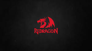 Red Dragon Symbol In Black Background