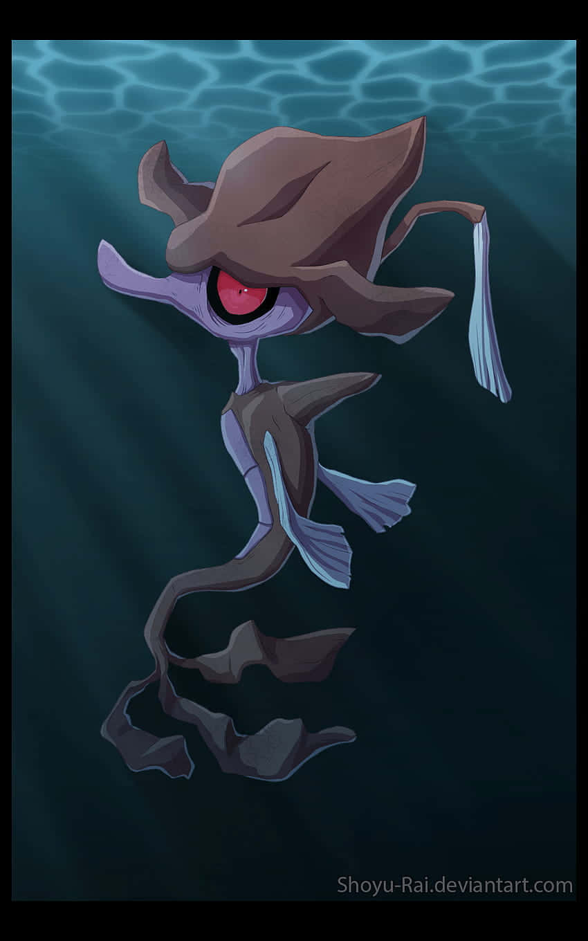 Red Eye Of Skrelp Background